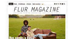 Desktop Screenshot of flurmagazine.com